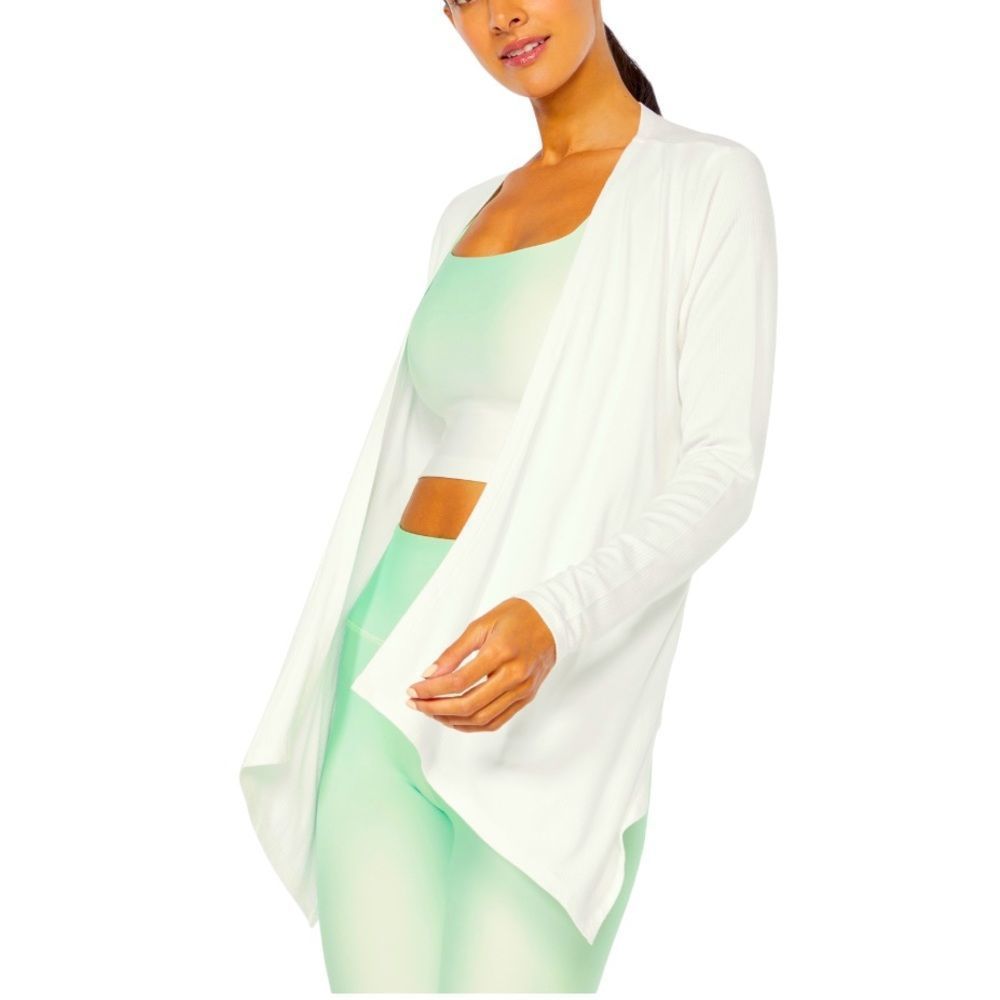 Ellie Cassie Cardigan in Bright White